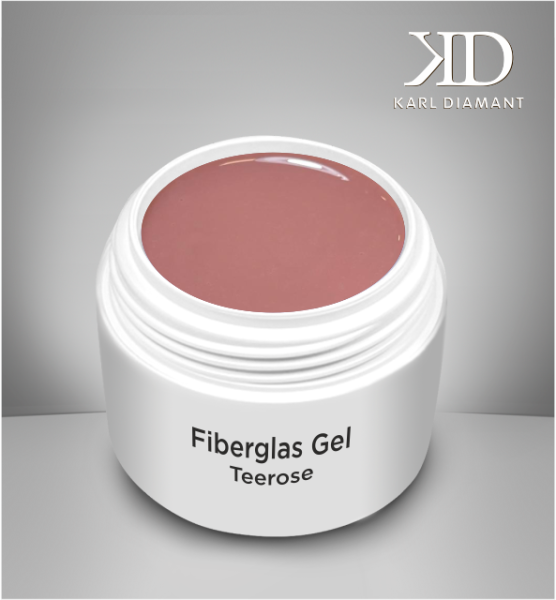 Fiberglas Gel Teerose Karl Diamant 15 ml
